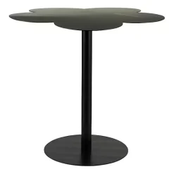 Discount Kirklands Home Metal Clover Accent Table Black