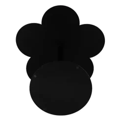 Discount Kirklands Home Metal Clover Accent Table Black