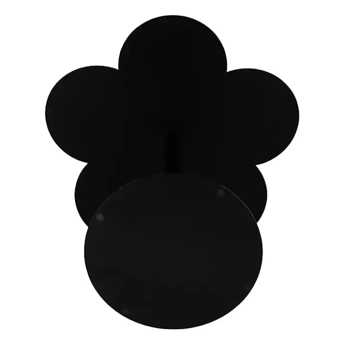 Discount Kirklands Home Metal Clover Accent Table Black