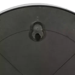 New Kirklands Home Black Metal Contemporary Wall Clock