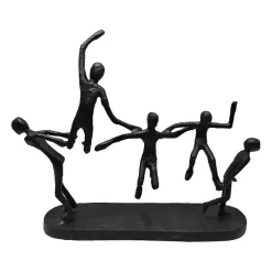 Outlet Kirklands Home Metal Contortionist Statue Black