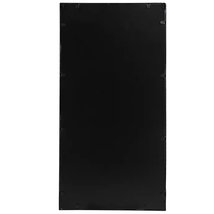 Sale Kirklands Home Black Metal Geometric Wall Mirrors, Set of 3