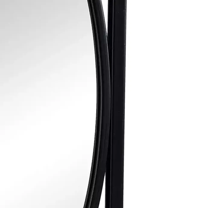 Sale Kirklands Home Black Metal Geometric Wall Mirrors, Set of 3