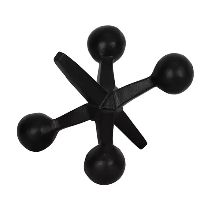 Hot Kirklands Home Metal Jack Sculpture Black
