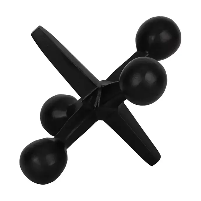 Hot Kirklands Home Metal Jack Sculpture Black