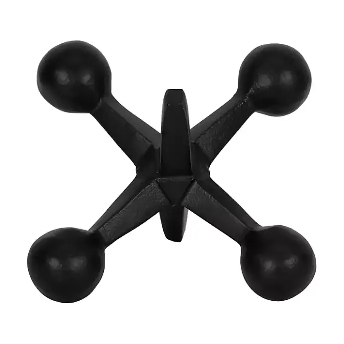 Hot Kirklands Home Metal Jack Sculpture Black