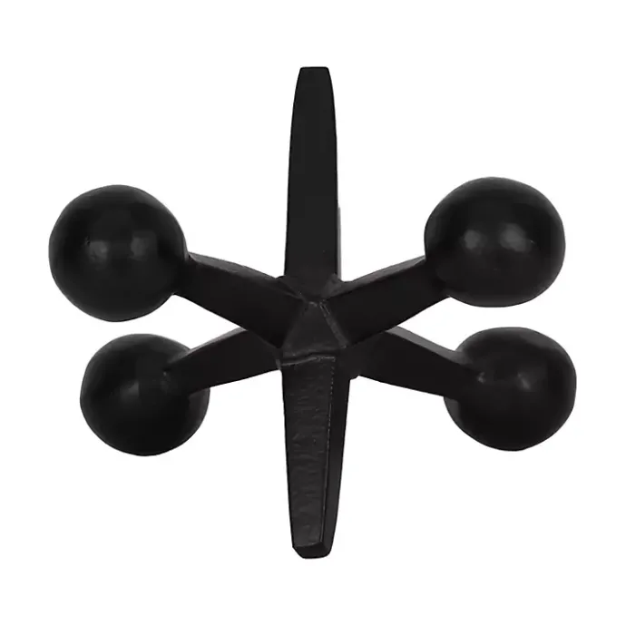 Hot Kirklands Home Metal Jack Sculpture Black