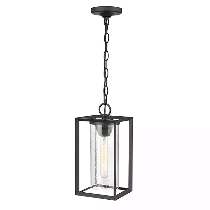 Sale Kirklands Home Metal Lantern Pendant Light Black