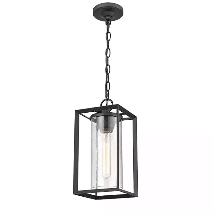 Sale Kirklands Home Metal Lantern Pendant Light Black