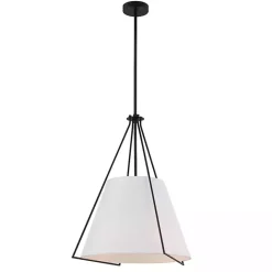 Outlet Kirklands Home Black Metal Madeline Pendant Light