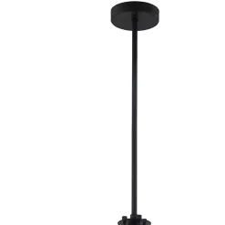 Outlet Kirklands Home Black Metal Madeline Pendant Light