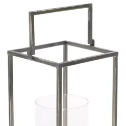 Hot Kirklands Home Metal Modern Lantern Black