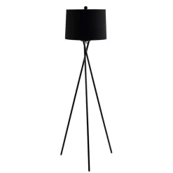 New Kirklands Home Metal Tripod Twist Floor Lamp Black