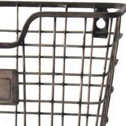 Best Kirklands Home Black Metal Wire Mail Wall Pocket