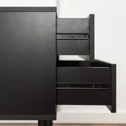 Clearance Kirklands Home Mid-Century Modern Accent Table Black