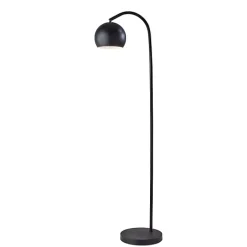 Sale Kirklands Home Modern Globe Shade Floor Lamp Black