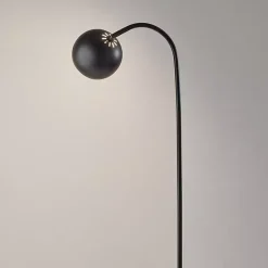 Sale Kirklands Home Modern Globe Shade Floor Lamp Black