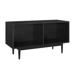 Hot Kirklands Home Black Modern Wood Console Table, 40 in.
