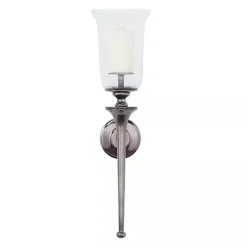 Clearance Kirklands Home Black Nickel Bell Sconce
