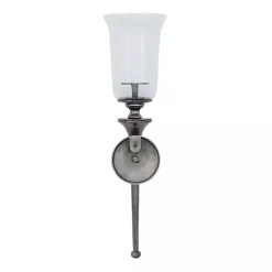 Clearance Kirklands Home Black Nickel Bell Sconce