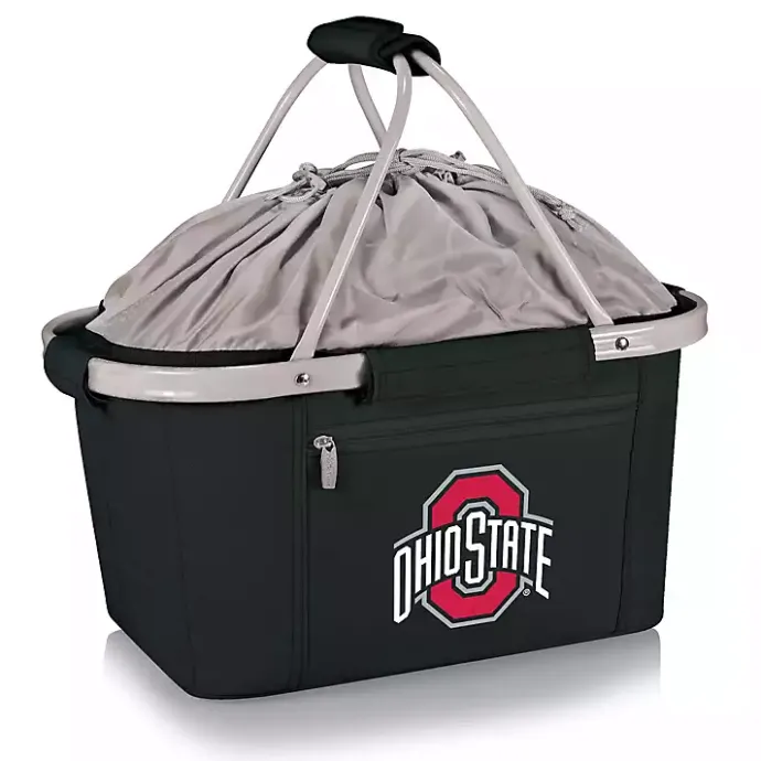 New Kirklands Home Ohio State Buckeyes Cooler Basket Black