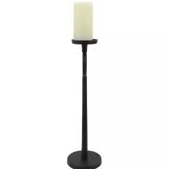Discount Kirklands Home Open Circle Taper Candle Holder, 21 in. Black