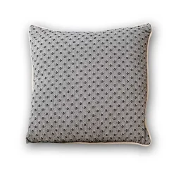 Sale Kirklands Home Black Pin Point Pillow Gray