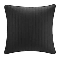 Sale Kirklands Home Quilted Euro Sham Black
