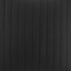 Sale Kirklands Home Quilted Euro Sham Black