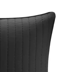 Sale Kirklands Home Quilted Euro Sham Black