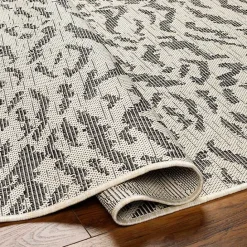 Clearance Kirklands Home Black Ravello Outdoor Rug, 7x10