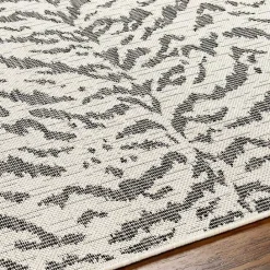 Clearance Kirklands Home Black Ravello Outdoor Rug, 7x10