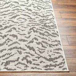 Clearance Kirklands Home Black Ravello Outdoor Rug, 7x10