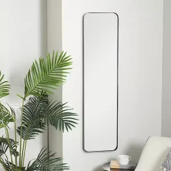 Sale Kirklands Home Rectangle Beveled Wall Mirror Black
