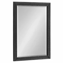 Clearance Kirklands Home Black Reyna Rectangle Wall Mirror