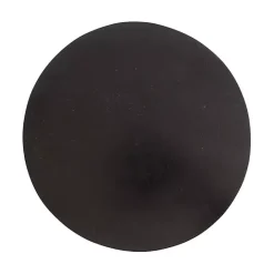 New Kirklands Home Round Wood Devon Accent Table Black