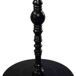 Online Kirklands Home Santel Spindle Accent Table Black