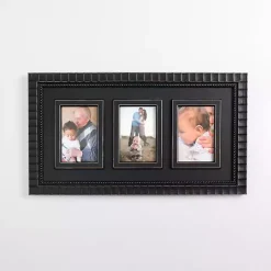 New Kirklands Home Scalloped Edge Collage Frame Black