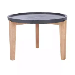 New Kirklands Home Sera Outdoor Side Table Black