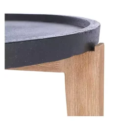 New Kirklands Home Sera Outdoor Side Table Black