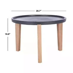 New Kirklands Home Sera Outdoor Side Table Black