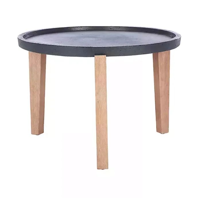 New Kirklands Home Sera Outdoor Side Table Black