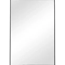Sale Kirklands Home Simple Frame Rectangle Wall Mirror Black