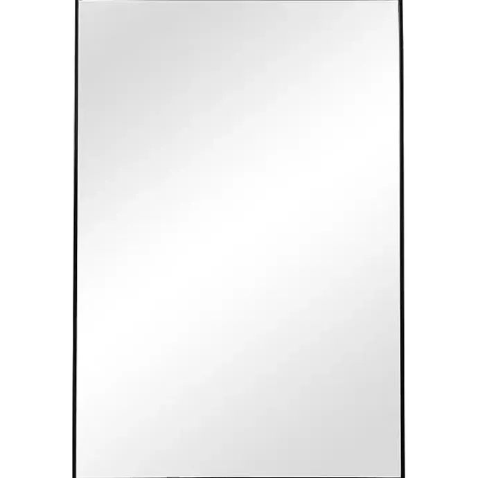 Sale Kirklands Home Simple Frame Rectangle Wall Mirror Black