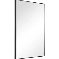 Sale Kirklands Home Simple Frame Rectangle Wall Mirror Black
