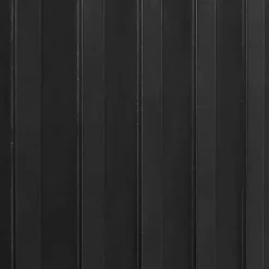 Online Kirklands Home Slatted Sliding Door Sideboard Black