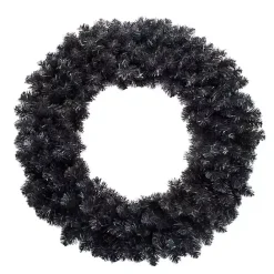New Kirklands Home Spruce Halloween Wreath Black