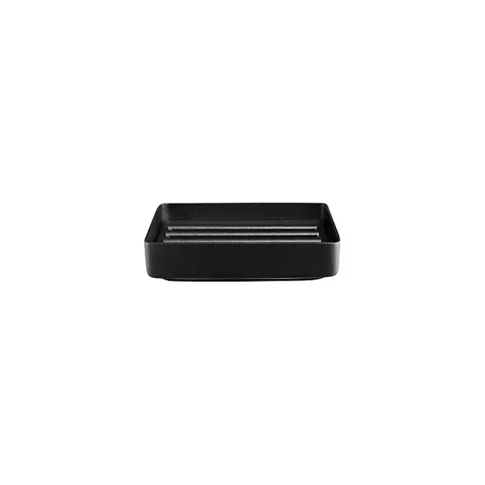 Hot Kirklands Home Stainless Steel Nexio Soap Dish Black
