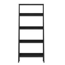 Hot Kirklands Home 4-Tier Ladder Bookshelf Black