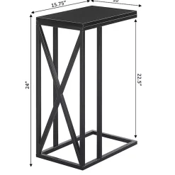 Discount Kirklands Home Tucson C-Table Black
